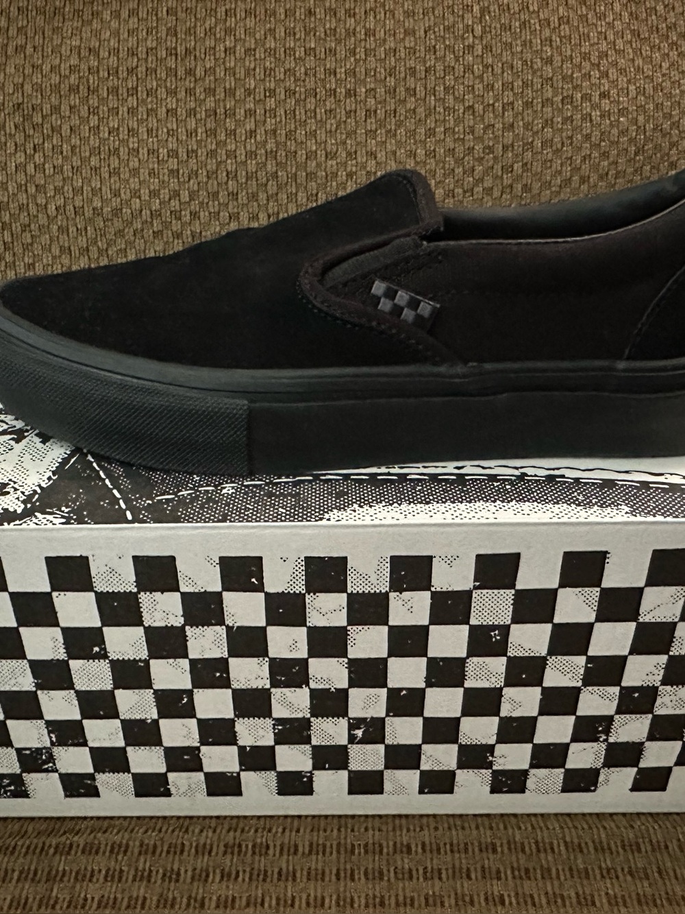 Vans Skate Slip-On suede shoes